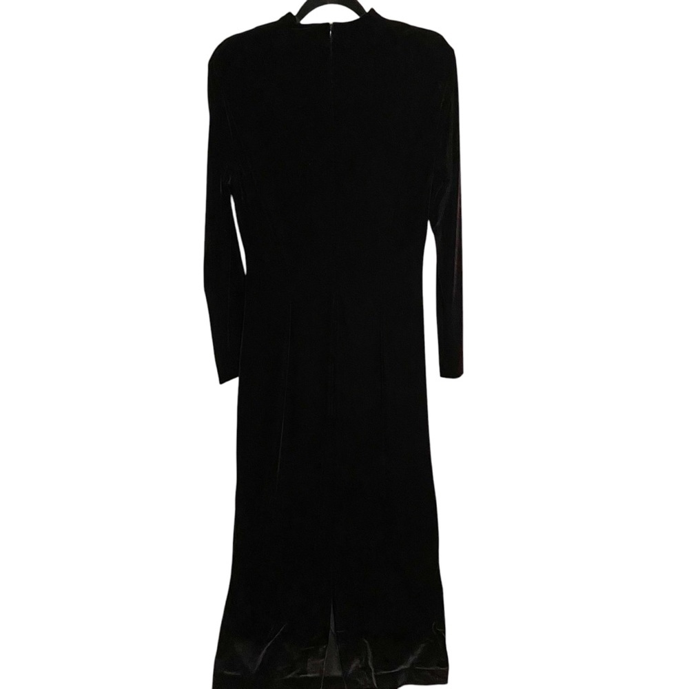 Vintage David Warren Dress Womens Size
14 Velour Velvet Long Sleeve Maxi Stretch